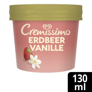 Becher Cremissimo Erdbeer-Vanille
