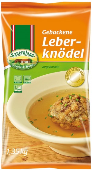 Gebackene Leberknödel